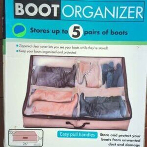 Boots and shoe Storage Organizer New New in box